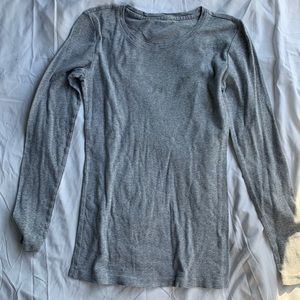 Grey Caslon Long-Sleeved Shirt